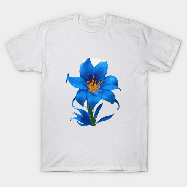 flower lily T-Shirt by designfurry 